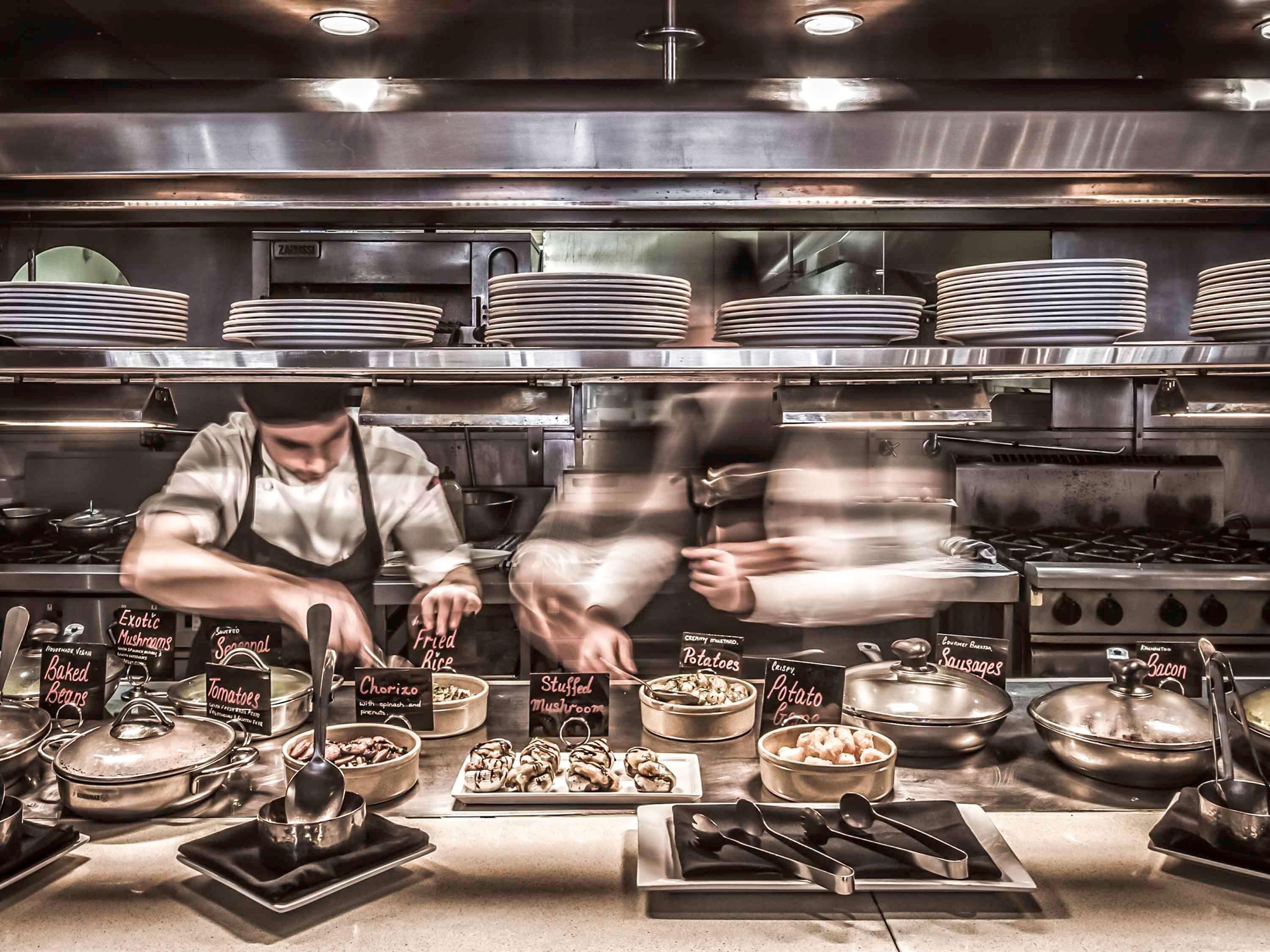The Playford Adelaide - Mgallery Eksteriør bilde The kitchen at the restaurant