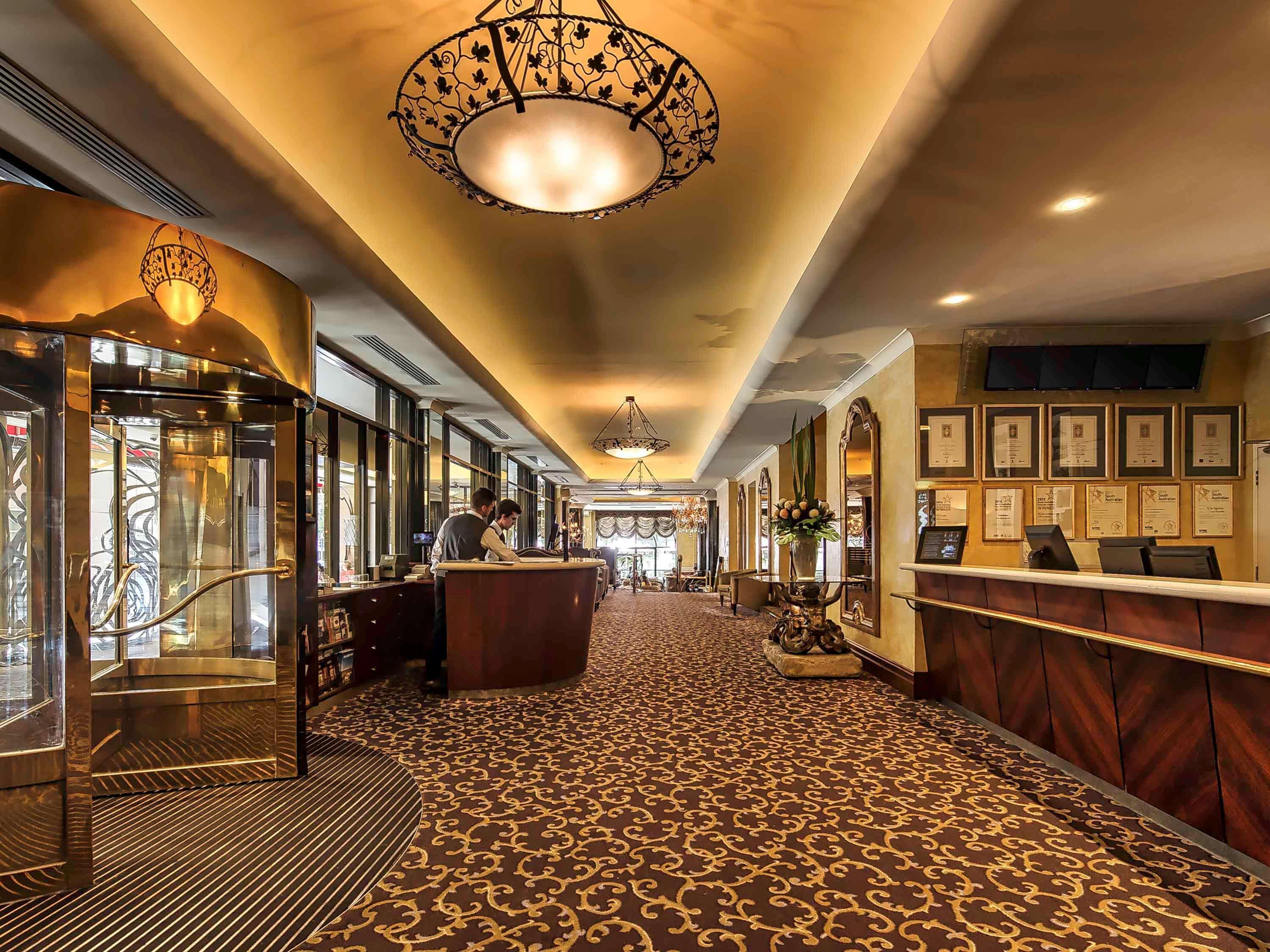 The Playford Adelaide - Mgallery Eksteriør bilde The lobby of the hotel